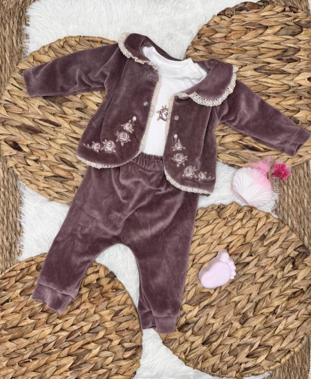 بدلة بناتي مخمل